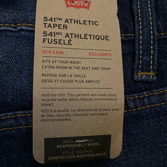 Levi’s 541 athletic Taper big and tall size 50x32 NWT - Picture 9 of 14